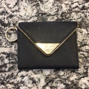 Rebecca Minkoff metro black key ring wallet